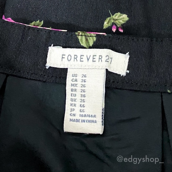 Forever 21 | Floral Pleated Tulle Mini Skirt - Picture 5 of 6